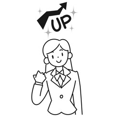 成績が上がって喜ぶ女子高生