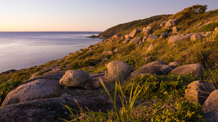sunrise on the coast, New South Wales. Australia