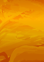 ゴールドの背景イラスト　和紙のテクスチャ