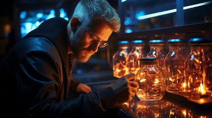 Crafting the Sparks: Exploring the Artistry of Metal Fusion in Industrial Environments, generative AI