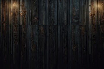 Rich and Rustic: Dark Wood Texture for Design (Generative AI)