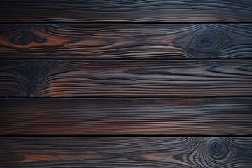 Rustic Elegance: Beautiful Dark Brown Wood Pattern Background (Generative AI)