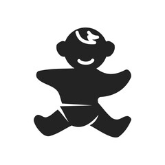 baby logo template. Icon Illustration Brand Identity. Isolated and flat illustration. Vector graphic