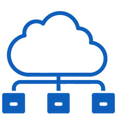 cloud computing concept illustration