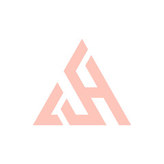 Monogram design vector logo. Monogram initial letter mark A logo design. Monogram design vector logo. Monogram initial letter mark A logo design simple A monogram