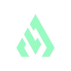 Monogram design vector logo. Monogram initial letter mark A logo design. Monogram design vector logo. Monogram initial letter mark A logo design simple A monogram