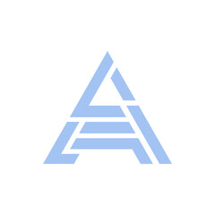 Monogram design vector logo. Monogram initial letter mark A logo design. Monogram design vector logo. Monogram initial letter mark A logo design simple A monogram