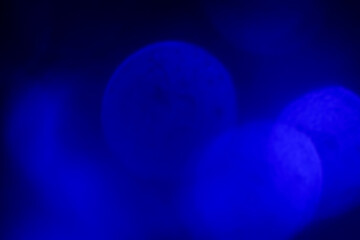 Blue background with bubbles