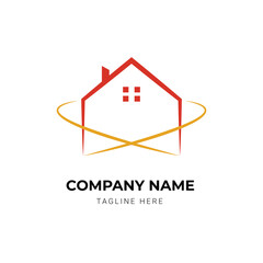 modern real estate logo design template