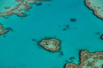 heart reef on the Whitsundays