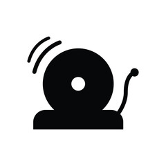 school bell logo icon