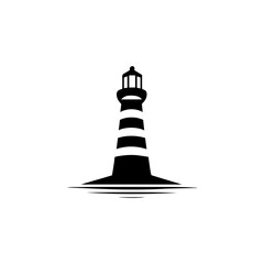 Logo Vector lighthouse