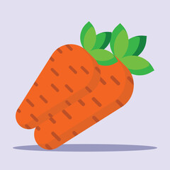 Carrot icon. Subtable to place on food, spring, etc.