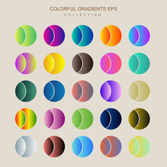 Gradient Vibrant Colorful Pattern Combination Colors Background. Red Blue Orange Pink Green color style illustration