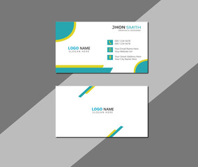 modern design template for business. Creative and modern business card template. Creative Business card template design for corporate business, Professional Business card design and modern card.