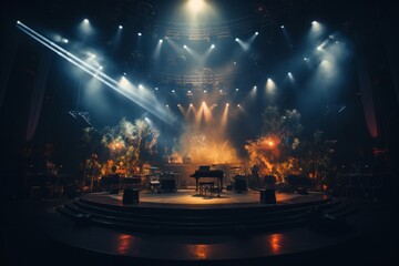 Concert Grand Stage Setup, Generative AI
