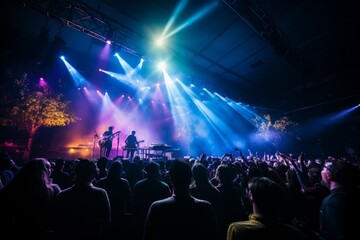 Fototapeta na wymiar Live Music Concert, Generative AI