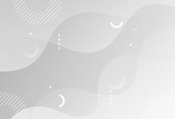 Modern background.full color. gray and white gradation.geometric wave. eps 10	