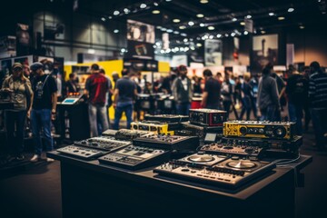 Fototapeta premium Music Technology Expo, Generative AI