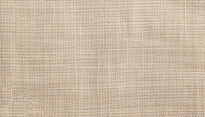 Beige linen fabric texture cloth, stitch seamless pattern closeup background, Tablecloth surface...