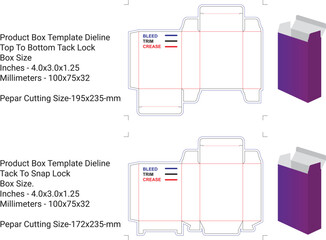 Product Box, Template, Dieline Box Design,  cardboard, box template, layout box, cosmetic box,