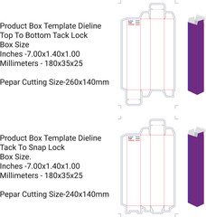 Product Box, Template, Dieline Box Design,  cardboard, box template, layout box, cosmetic box,