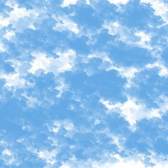 blue sky with clouds