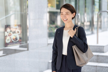 Fototapeta premium 女性ポートレート キャリアウーマン