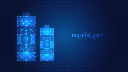 Technology battery high power. Battery to electric cars and mobile devices