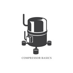 illustration of air conditioning compressor.