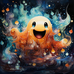 Halloween-Gespenst made by Ai, Ai-Art