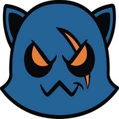 cat with halloween pumpkin Cartonic Face Cartoons Cats Kitty Kittens Drawings Mood Sewing