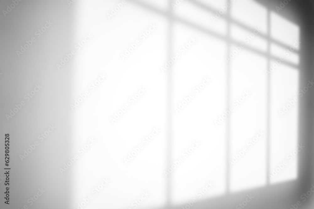 Poster room with window shadow overlay