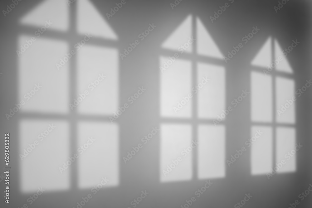 Poster window shadow overlay
