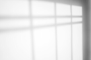 white curtains shadow in a room