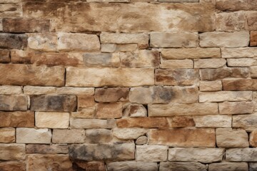 Rustic stone wall, old stone texture, digital ai.