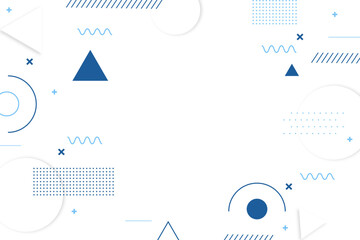 abstract flat geometric background