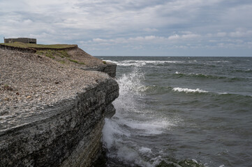 Seashore in island Osmussaar, Estonia