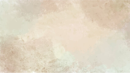 Abstract earth tone watercolor background.Hand painted watercolor. vector