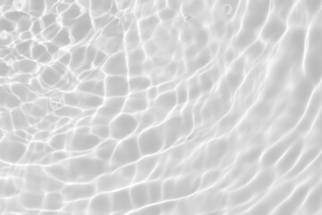 Abstract white transparent water shadow surface texture natural ripple background