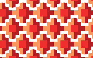 Square vector pattern. Geometric design. Retro square design for wallpaper, pattern, textile, fabric printing, graphic design, decorate elements easy to apply.Geometric design for pattern.