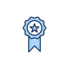 Badge icon vector. Awards icon vector. Achieve sign and symbols