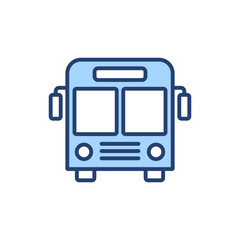 Bus icon vector. bus sign and symbol