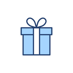 Gift icon vector. gift sign and symbol. birthday gift