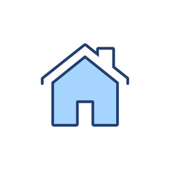 House icon vector. Home sign and symbol