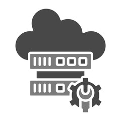 Cloud maintenance Icon