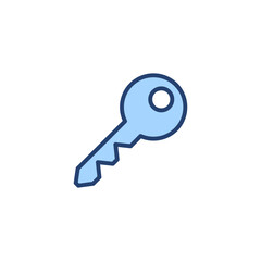 Key icon vector. Key sign and symbol.