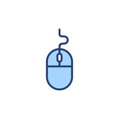 Mouse icon vector. click sign and symbol. pointer icon vector.