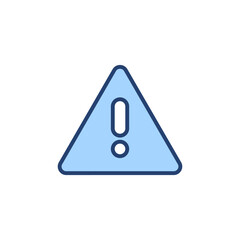 Exclamation danger icon vector. attention sign and symbol. attention sign