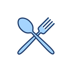 spoon and fork icon vector. spoon, fork and knife icon vector. restaurant sign and symbol